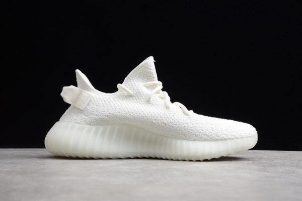 adidas Yeezy Boost 350 V2 Cream/Triple White(SP batch)CP9366 - Image 3