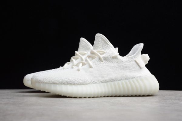 adidas Yeezy Boost 350 V2 Cream/Triple White(SP batch)CP9366 - Image 4