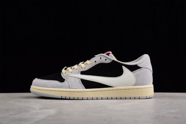Travis Scott x Air Jordan 1 Low   Reverse Mocha(Retail Batch) DM7866-162 - Image 2