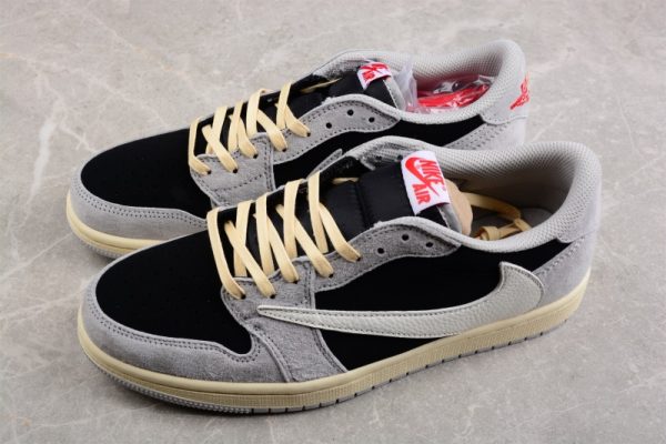 Travis Scott x Air Jordan 1 Low   Reverse Mocha(Retail Batch) DM7866-162 - Image 5