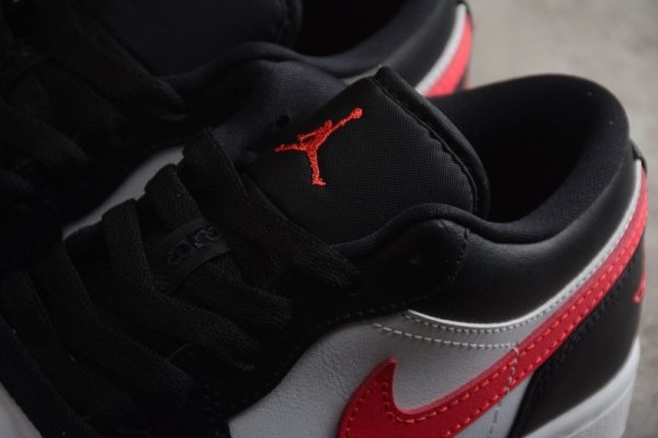 Jordan 1 Low Black Siren Red (W) DC0774-004 - Image 2