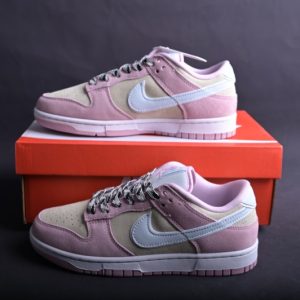 Nike SB Dunk Low   Pink Suede   DO7412-901