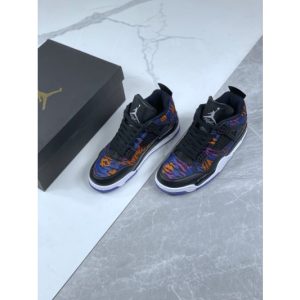 Jordan 4 Retro Black Rush Violet (GS)  BQ9043-005