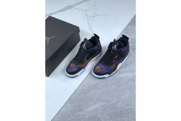 Jordan 4 Retro Black Rush Violet (GS)  BQ9043-005