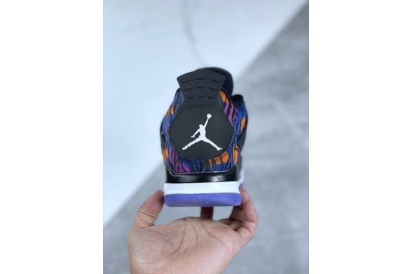 Jordan 4 Retro Black Rush Violet (GS)  BQ9043-005 - Image 2