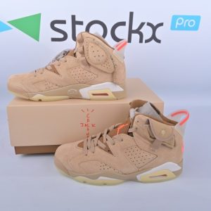 Jordan 6 Retro Travis Scott British Khaki(Retail Batch) DH0690-200