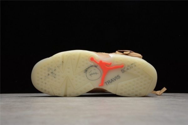 Jordan 6 Retro Travis Scott British Khaki(Retail Batch) DH0690-200 - Image 5