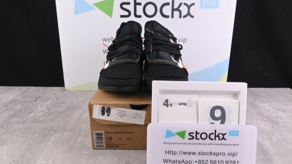 Nike Air Presto Off-White Black (2018) (SP Batch) AA3830-002 - Image 2