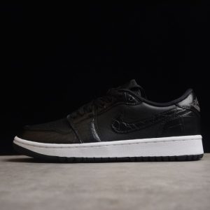 Jordan 1 Retro Low Golf Black Croc DD9315-003