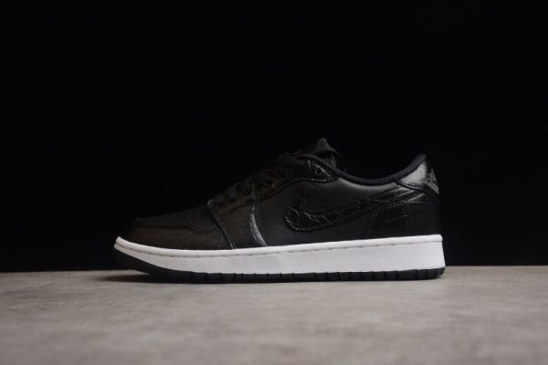 Jordan 1 Retro Low Golf Black Croc DD9315-003