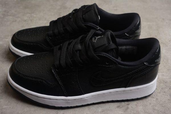 Jordan 1 Retro Low Golf Black Croc DD9315-003 - Image 4