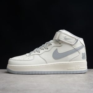 Cheap Undefeated x Nike Air Force 1 Mid SU19 Beige Silver AO6617-306