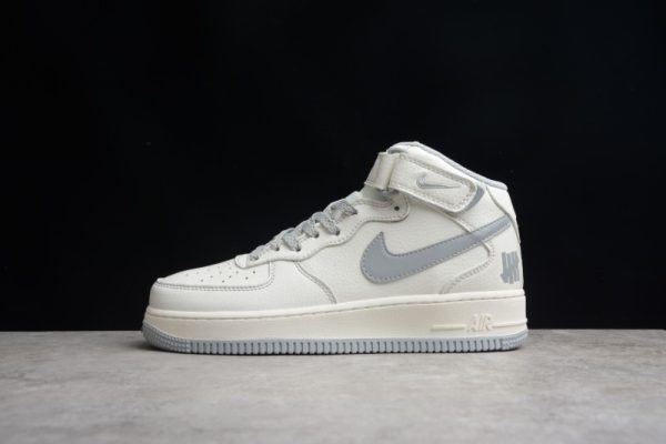 Cheap Undefeated x Nike Air Force 1 Mid SU19 Beige Silver AO6617-306