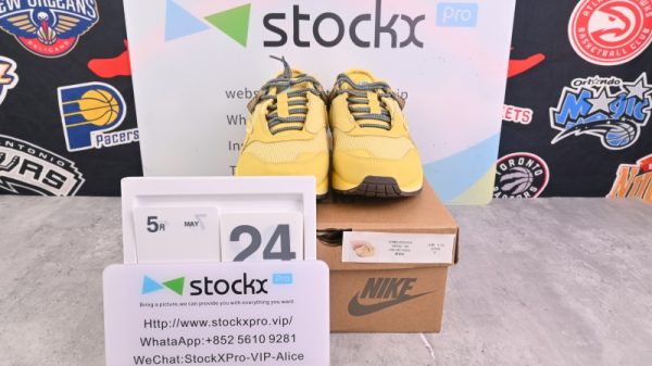 Travis scott x Nike air max 1  wheatlemon (SP Batch) D09392-700 - Image 2