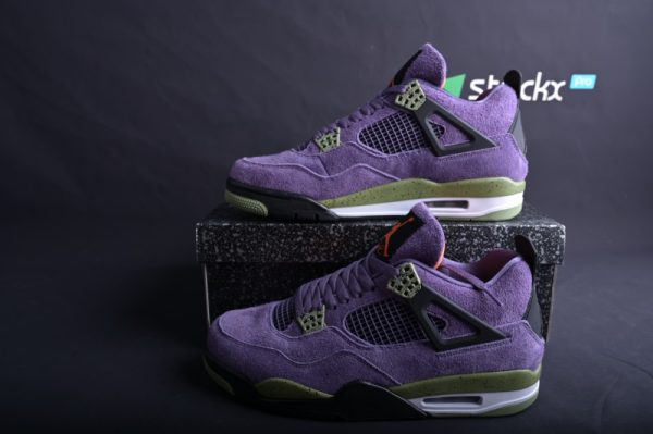 Air jordan 4 retro   canyon purple(SP Batch) AQ9129-500