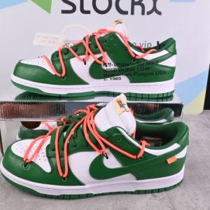 Nike Dunk Low Off-White Pine Green(Retail Batch) CT0856-100