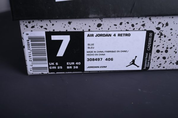Travis Scott x Air Jordan 4 Retro (SP Batch) 308497-406 - Image 3