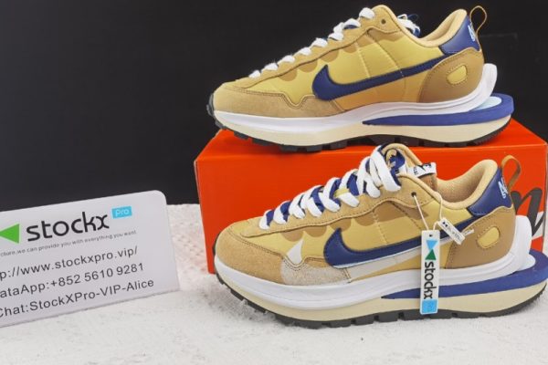 Nike Vaporwaffle sacai Sesame Blue Void DD1875-200 - Image 2