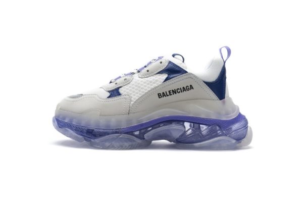 Ba***ci*ga Triple S White Purple 544351 W09E1 1322(SP batch)