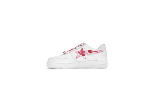 A Bathing Ape Bape Sta Low White ABC Camo Pink (2021)(SP batch) 1H20191045-PNK
