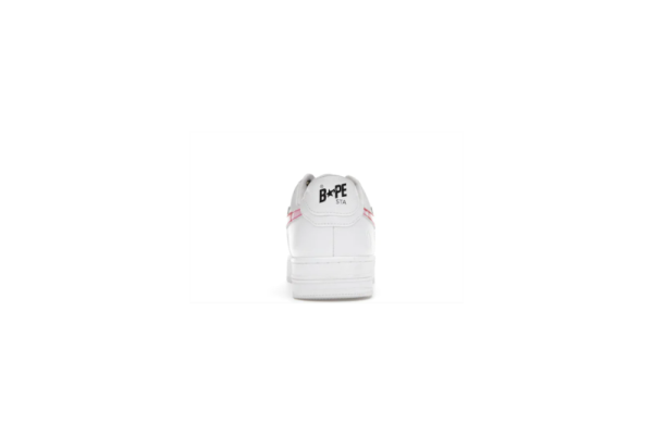 A Bathing Ape Bape Sta Low White ABC Camo Pink (2021)(SP batch) 1H20191045-PNK - Image 2