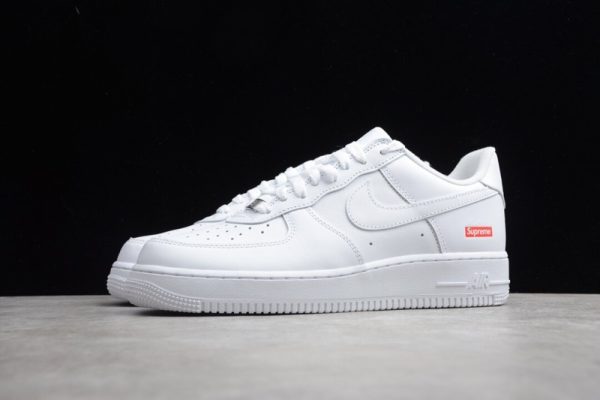 Nike Air Force 1 Low Supreme White CU9225-100 - Image 3