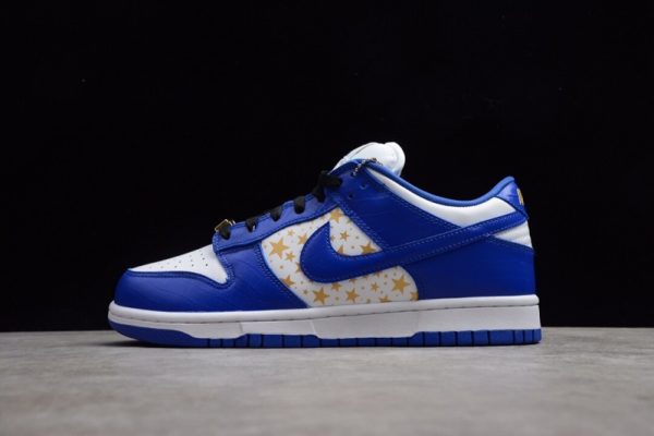Nike SB Dunk Low Supreme Stars Hyper Royal (2021) DH3228-100