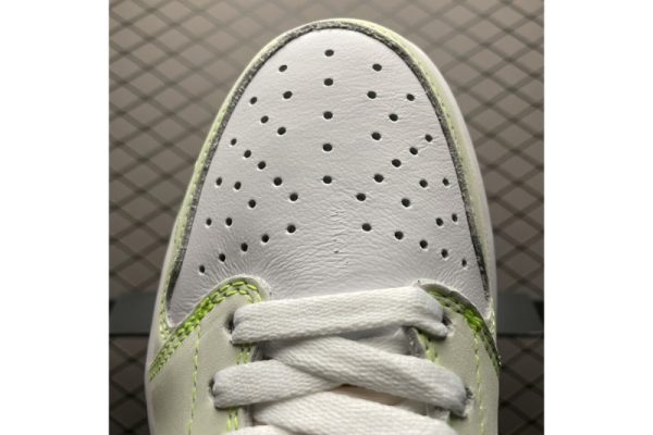 Jordan 1 Retro Low White Ghost Green Black DM7837-103 - Image 5