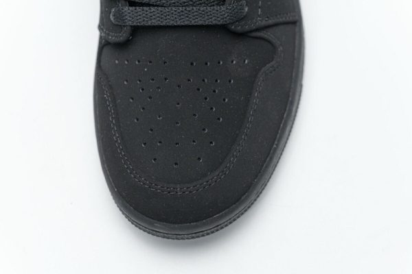 Jordan 1 Low Triple Black (2019) 553558-056 - Image 5