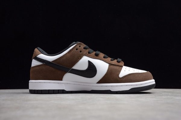 Nike SB Dunk Low White Black Trail End Brown(SP batch) 304292-102 - Image 4