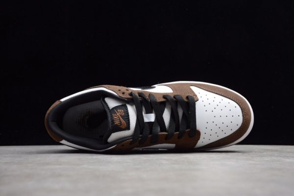 Nike SB Dunk Low White Black Trail End Brown(SP batch) 304292-102 - Image 5