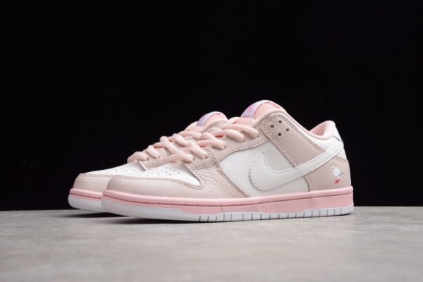 Nike Dunk SB Low Elite Pink White BV1310-012 - Image 2