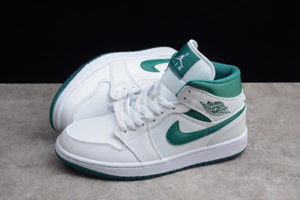 Jordan 1 Mid White Mystic Green CD6759-103 - Image 3