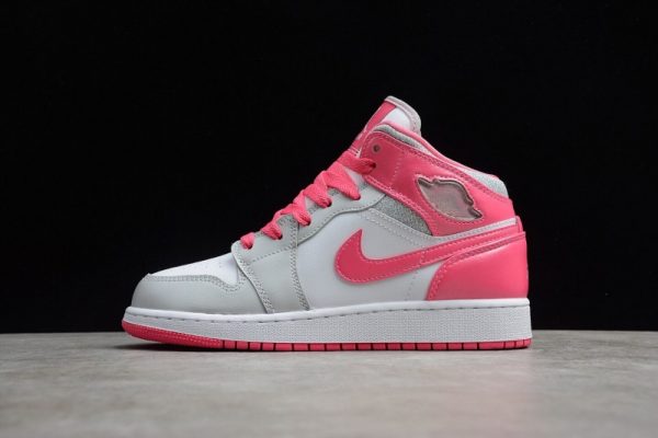 AIR JORDAN GIRLS 1 MID (GS) 555112-109 - Image 2