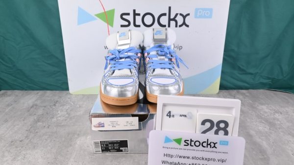 Nike Air Rubber Dunk Off-White UNC(Retail Batch) CU6015-100 - Image 2