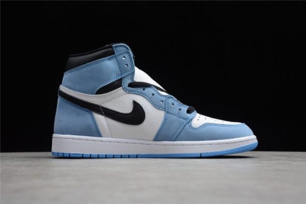 Jordan 1 Retro High White University Blue Black(SP Batch) 555088-134 - Image 2