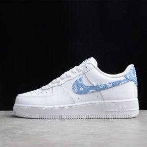 Nike Air Force 1 Low '07 Essential White Worn Blue Paisley (W) DH4406-100