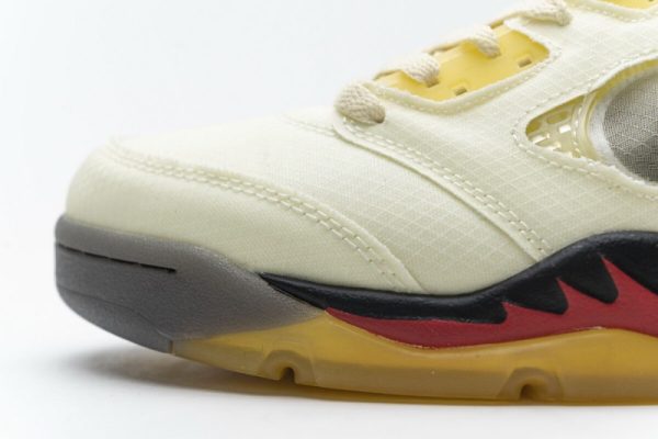 Jordan 5 Retro OFF-WHITE Sail (SP Batch) DH8565-100 - Image 5