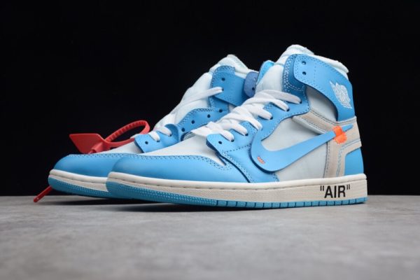 Jordan 1 Retro High Off-White University Blue(Retail Batch) AQ0818-148 - Image 2