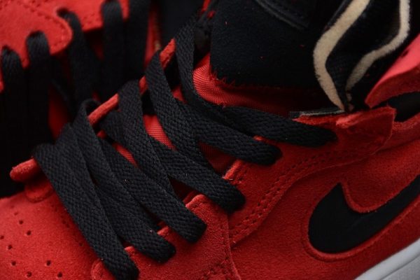 Jordan 1 High Zoom Air CMFT Red Suede CT0978-600 - Image 3