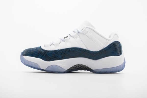 Jordan 11 Retro Low Snake Navy 2019 (GS)  CD6847-102