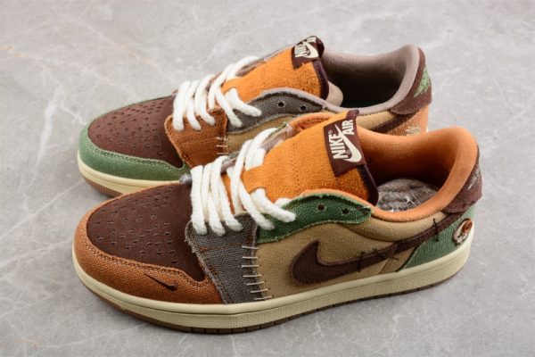 Jordan 1 Retro Low OG Zion Williamson Voodoo(SP batch)DZ7292-200 - Image 5