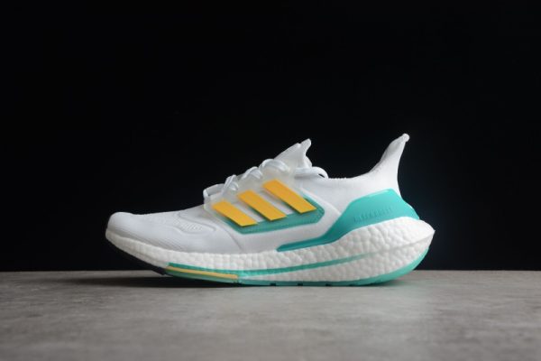 adidas Ultra Boost 22 Flash Orange Mint Rush GX5463 - Image 2