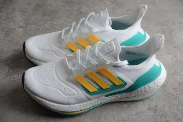 adidas Ultra Boost 22 Flash Orange Mint Rush GX5463 - Image 5
