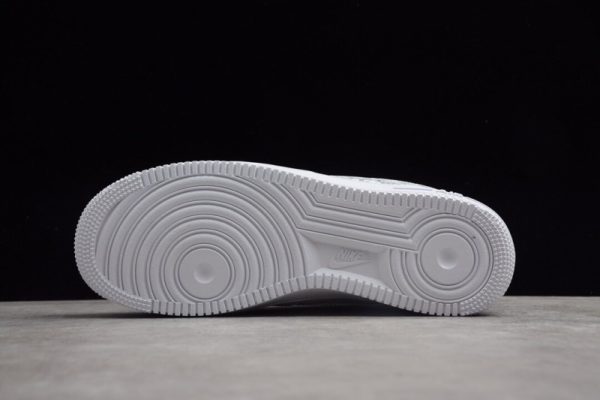 Nike Air Force 1 07 White Gray DN8608-002 - Image 4