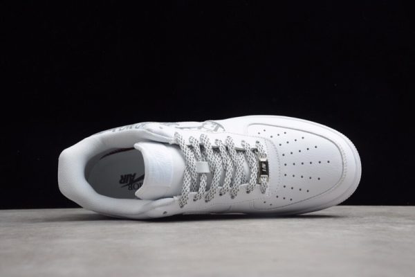 Nike Air Force 1 07 White Gray DN8608-002 - Image 5