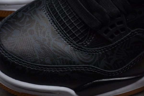 Air Jordan 4 SE Laser   Black Gum(SP Batch) CI1184-001 - Image 3