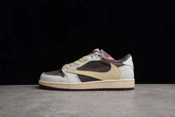 Travis Scott x Air Jordan 1   Reverse Mocha(Retail Batch) DM7866-162 - Image 2