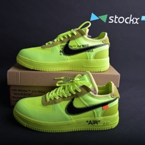 Nike Air Force 1 Low Off-White Volt (SP Batch) AO4606-700