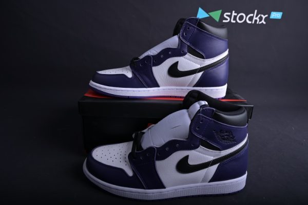 Jordan 1 Retro High Court Purple White(SP batch) 555088-500
